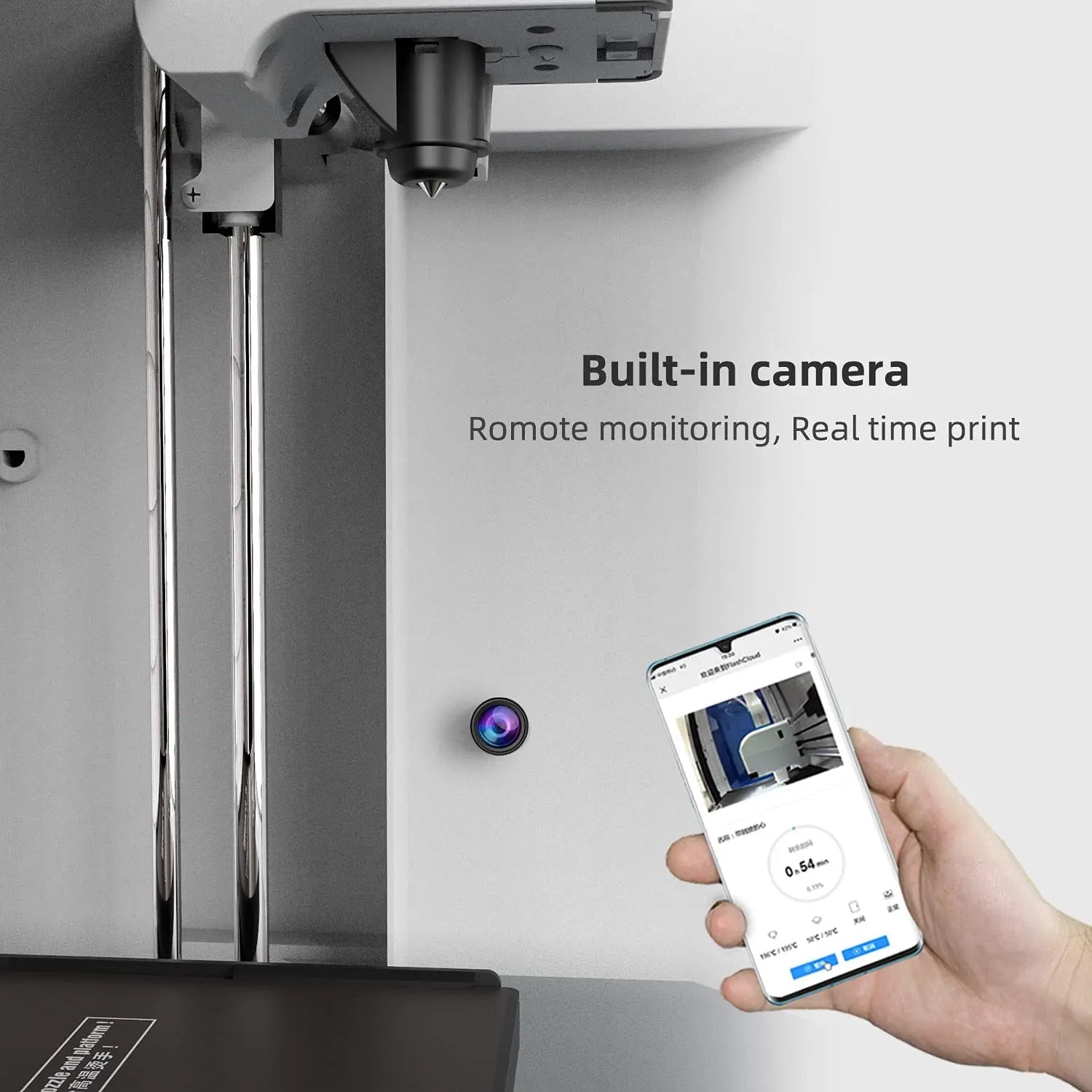 Flashforge 3D Printer Adventurer 3 DIY Kit Auto-leveling WIFI Out of Box Built-in Camera Automatic Leveling 3D Cloud Printing - Image 9