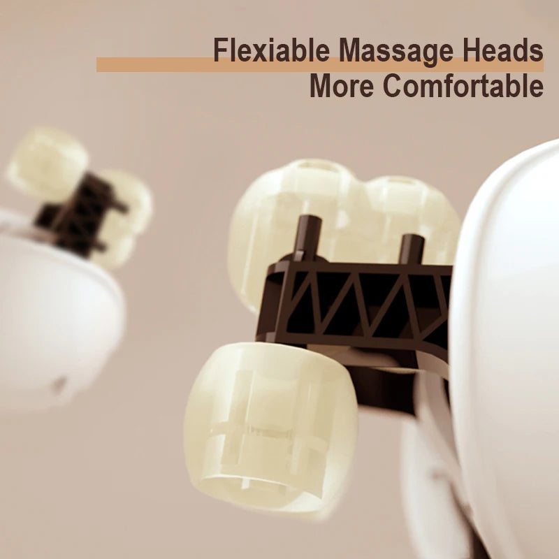 JianYouCare electrical neck shoulder body massager Heated Kneading Shiatsu Shawl Cervical back Massage machine Relieve fatigue - Image 7