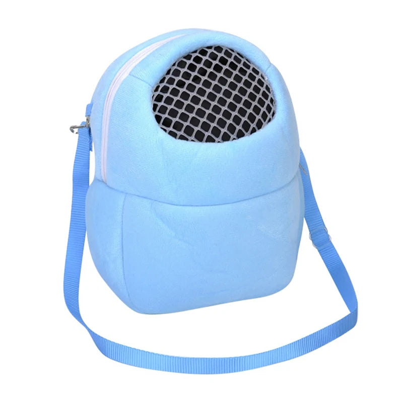Portable Small Animal Carrier Bag for Travel - Fits Rats, Hamsters, Hedgehogs, Chinchillas, and Ferrets - Image 6